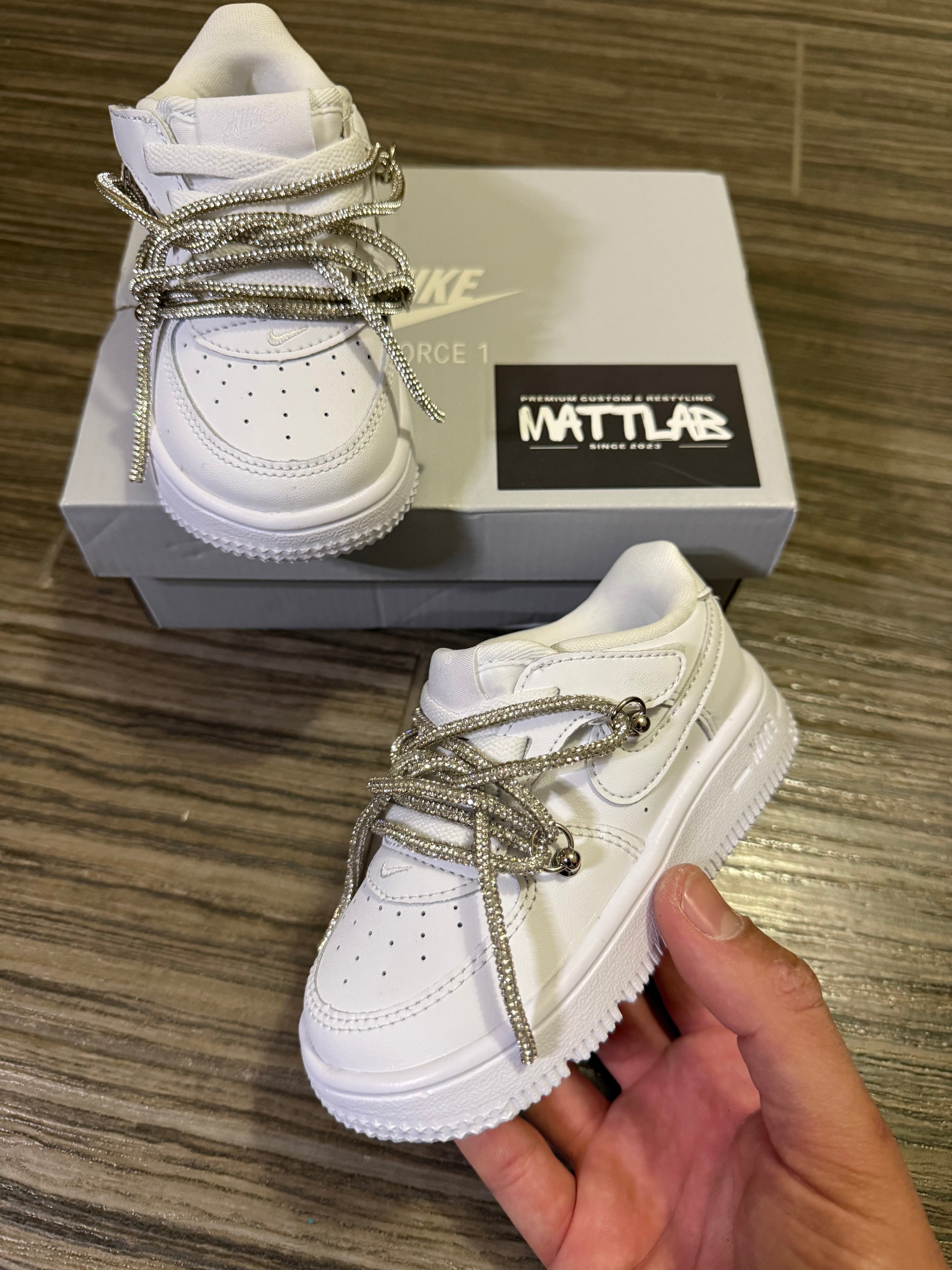 Airforce 1 baby Swarovski Classic ✨