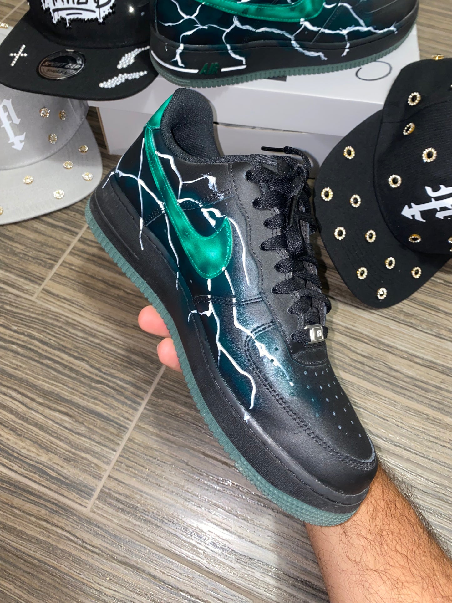 Airforce 1 Thunder Smeraldo ⚡️👟