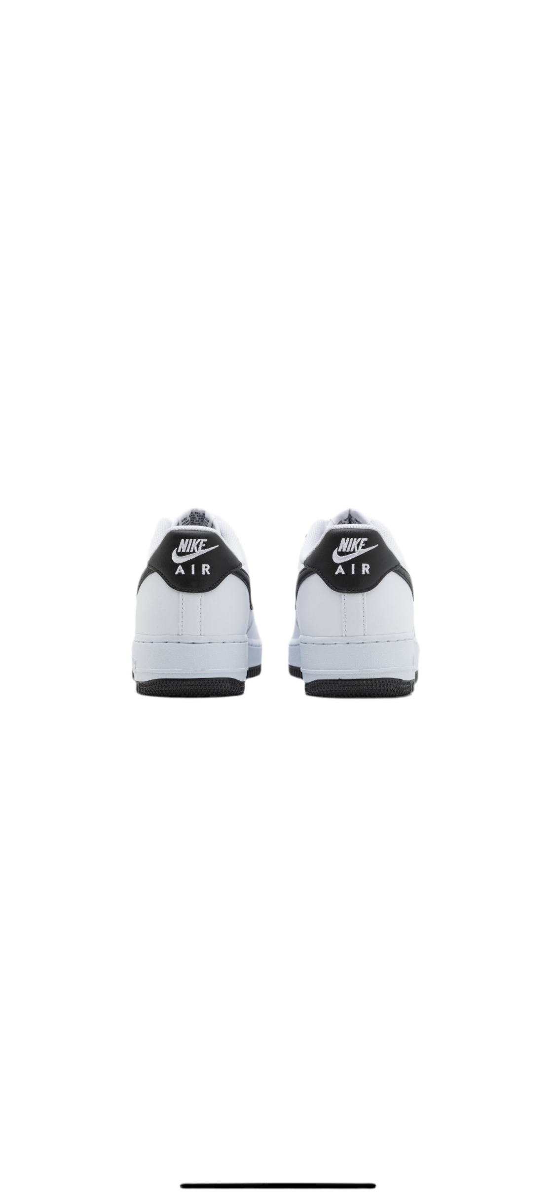 Airforce 1 07 Bianca/Nera