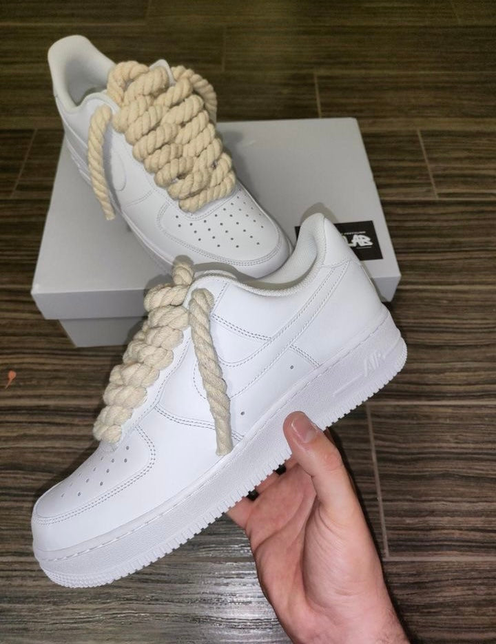 Airforce one Rope Laces Cream