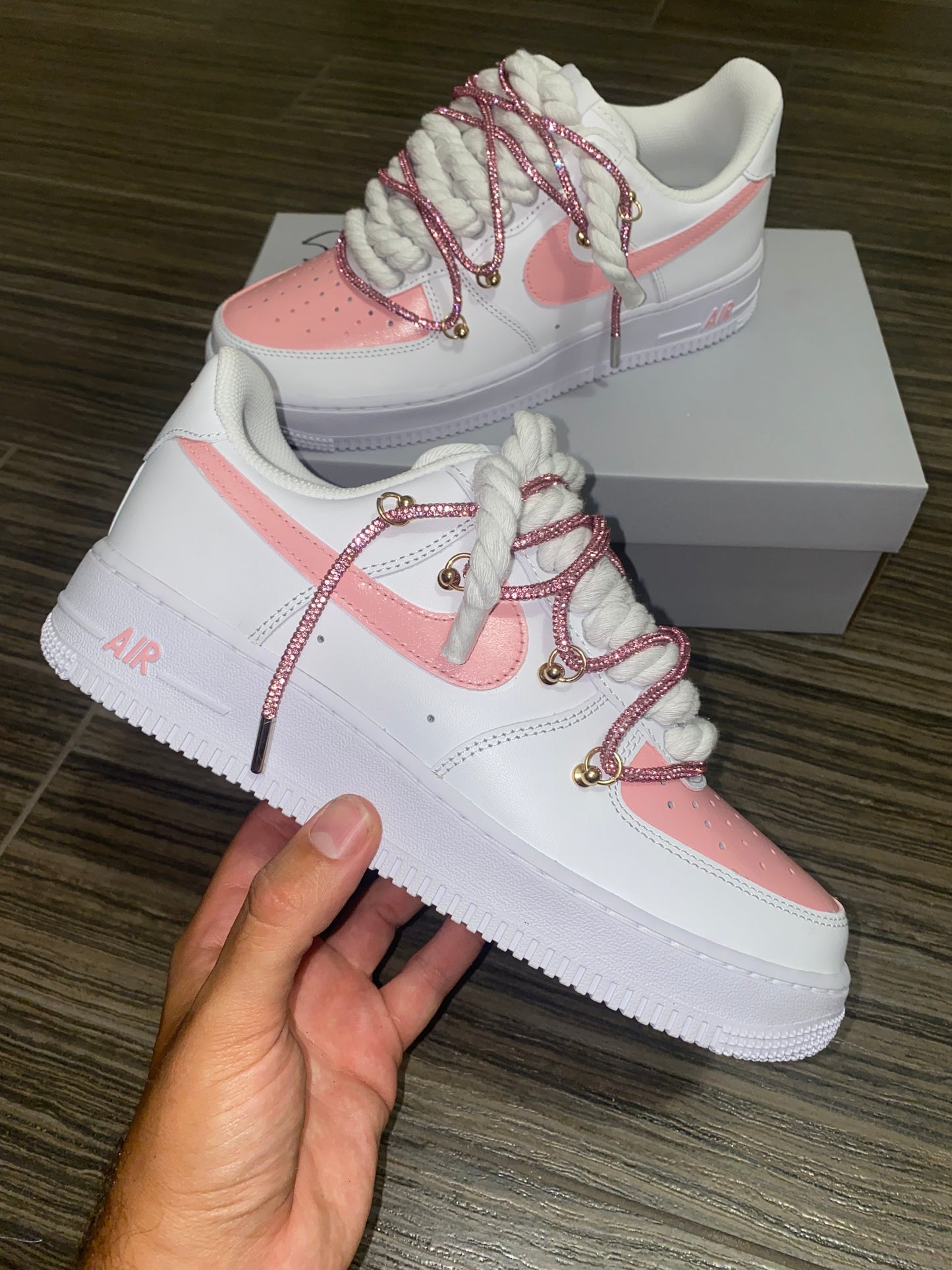 ✨ Air Force 1 “Pink Luxury Rope” ✨