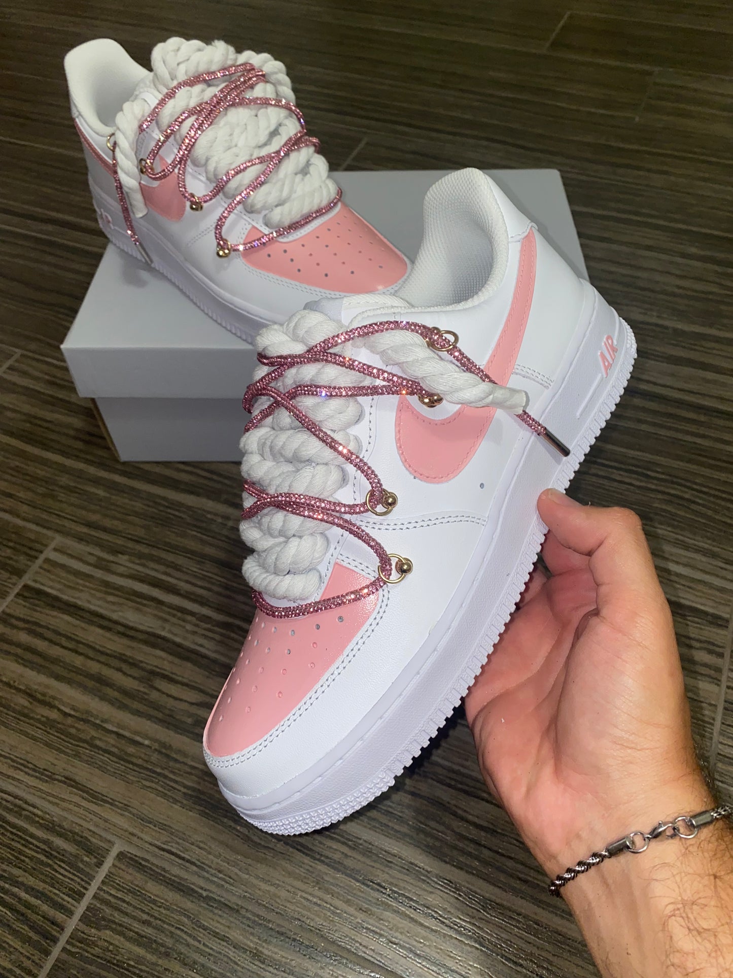 ✨ Air Force 1 “Pink Luxury Rope” ✨
