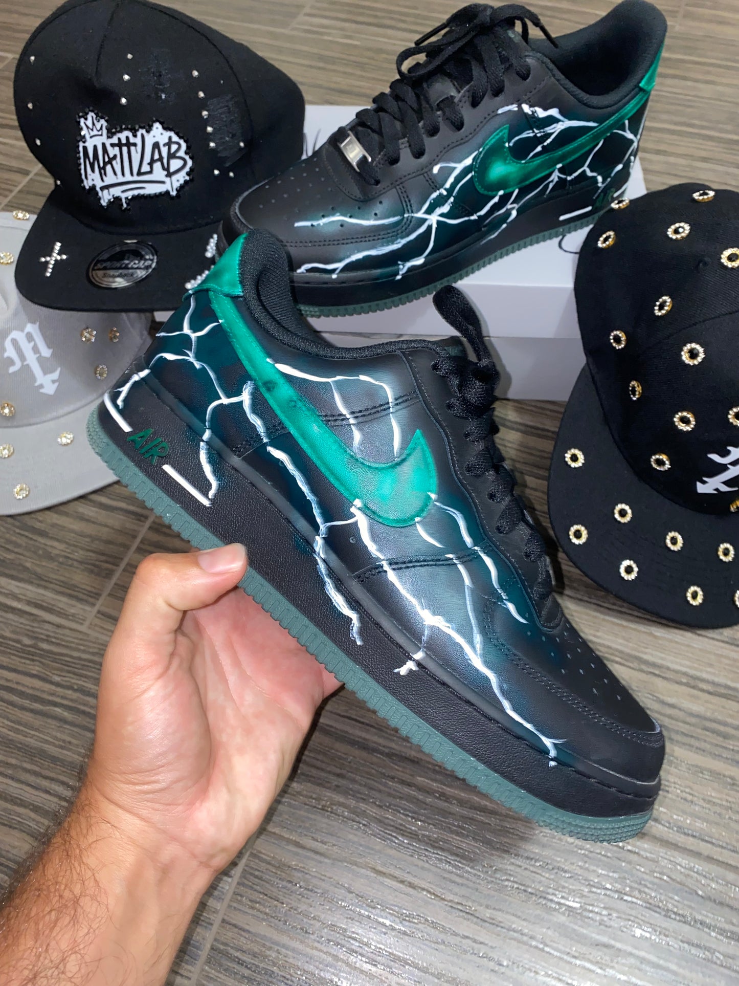 Airforce 1 Thunder Smeraldo ⚡️👟