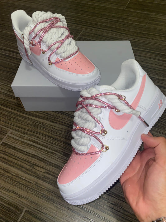 ✨ Air Force 1 “Pink Luxury Rope” 💎✨