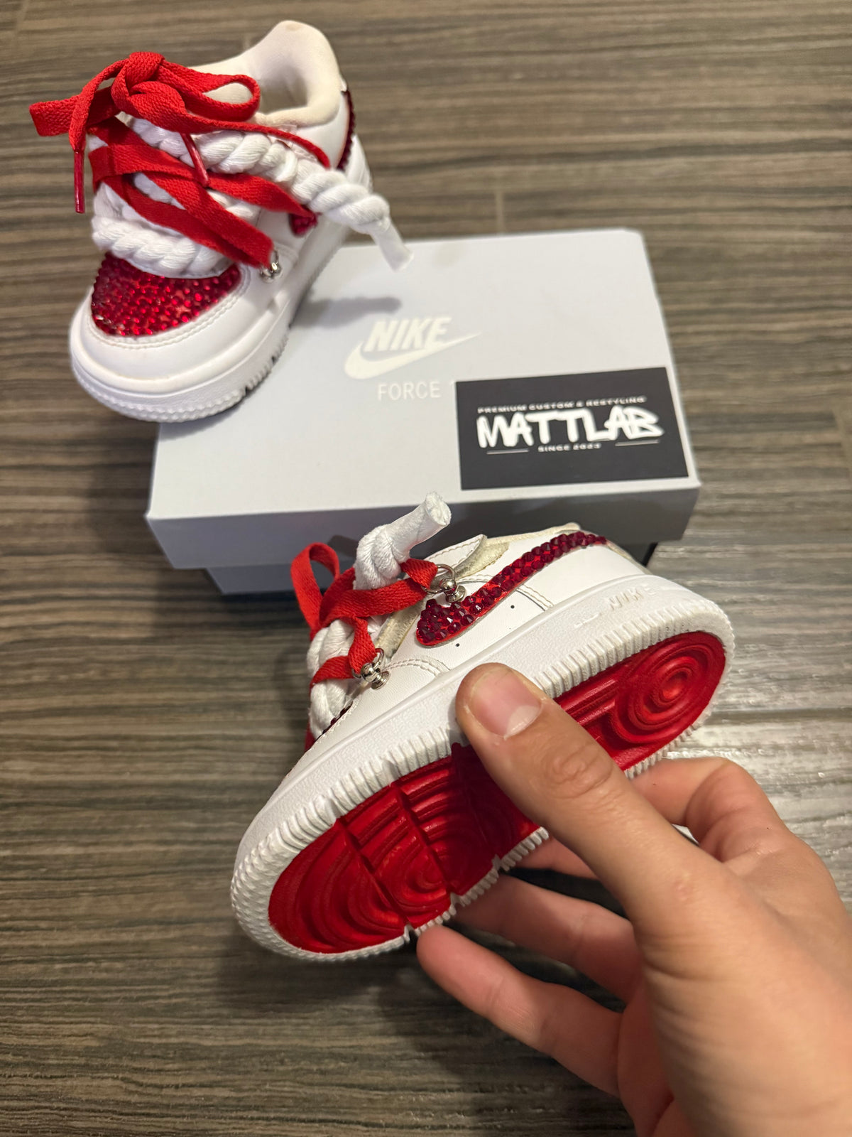 Airforce 1 baby Diamante ✨