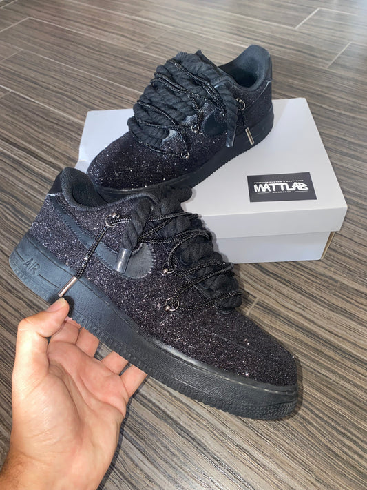 Air Force Glitter Black Edition ✨