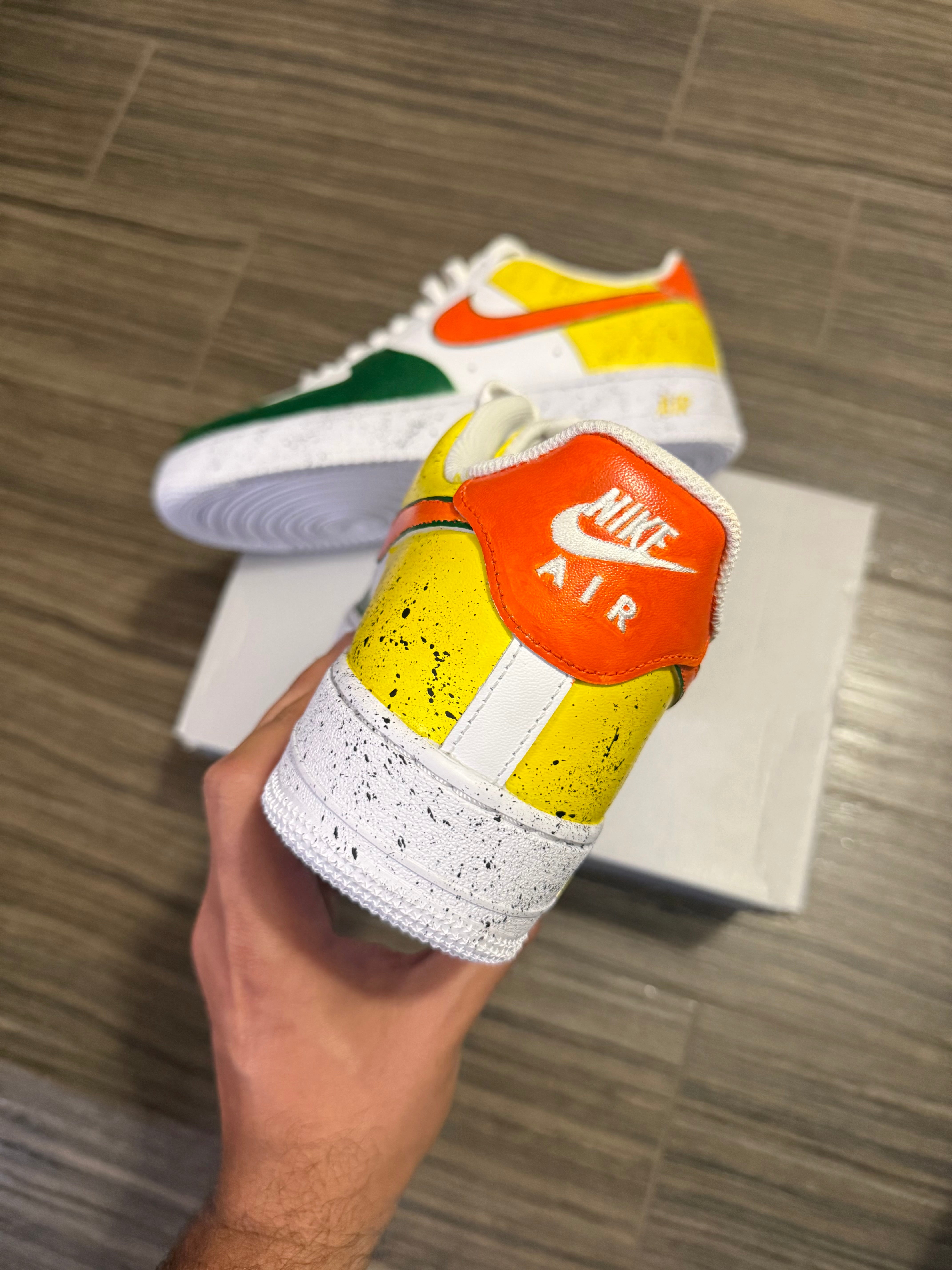 Nike Air Force 1 Custom “Tropical Splash”