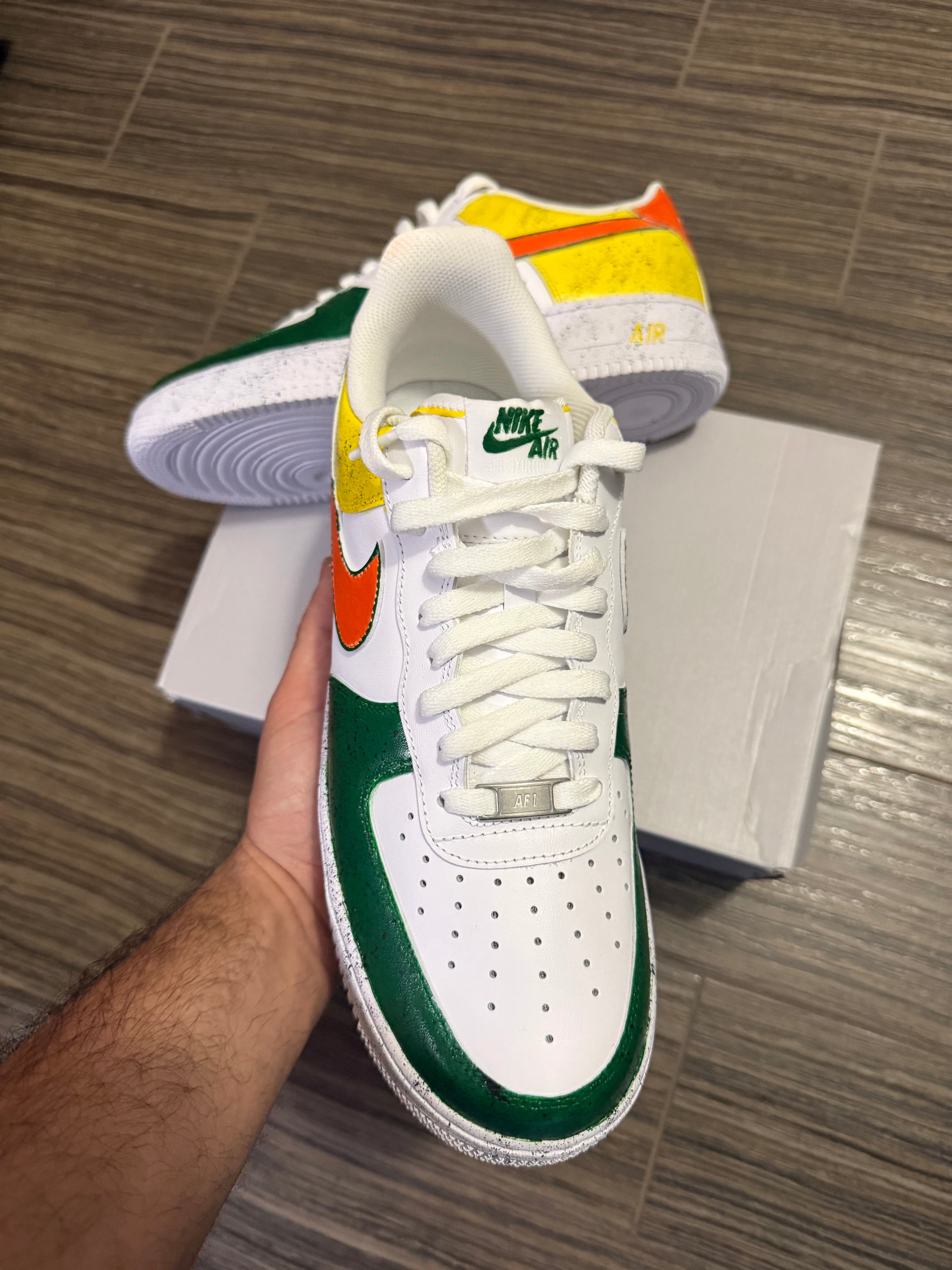 Nike Air Force 1 Custom “Tropical Splash”