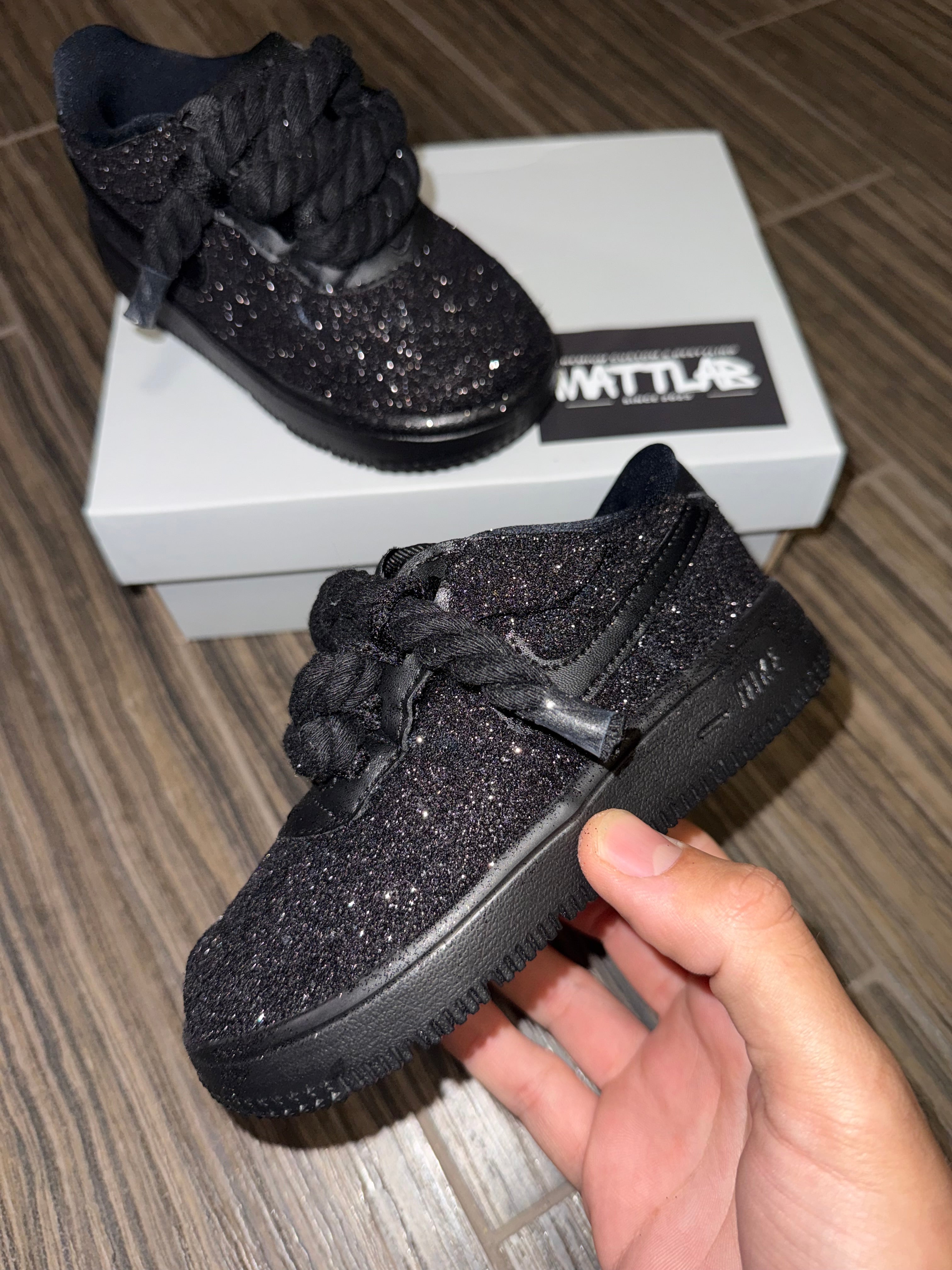 Airforce 1 Baby Glitter Rope