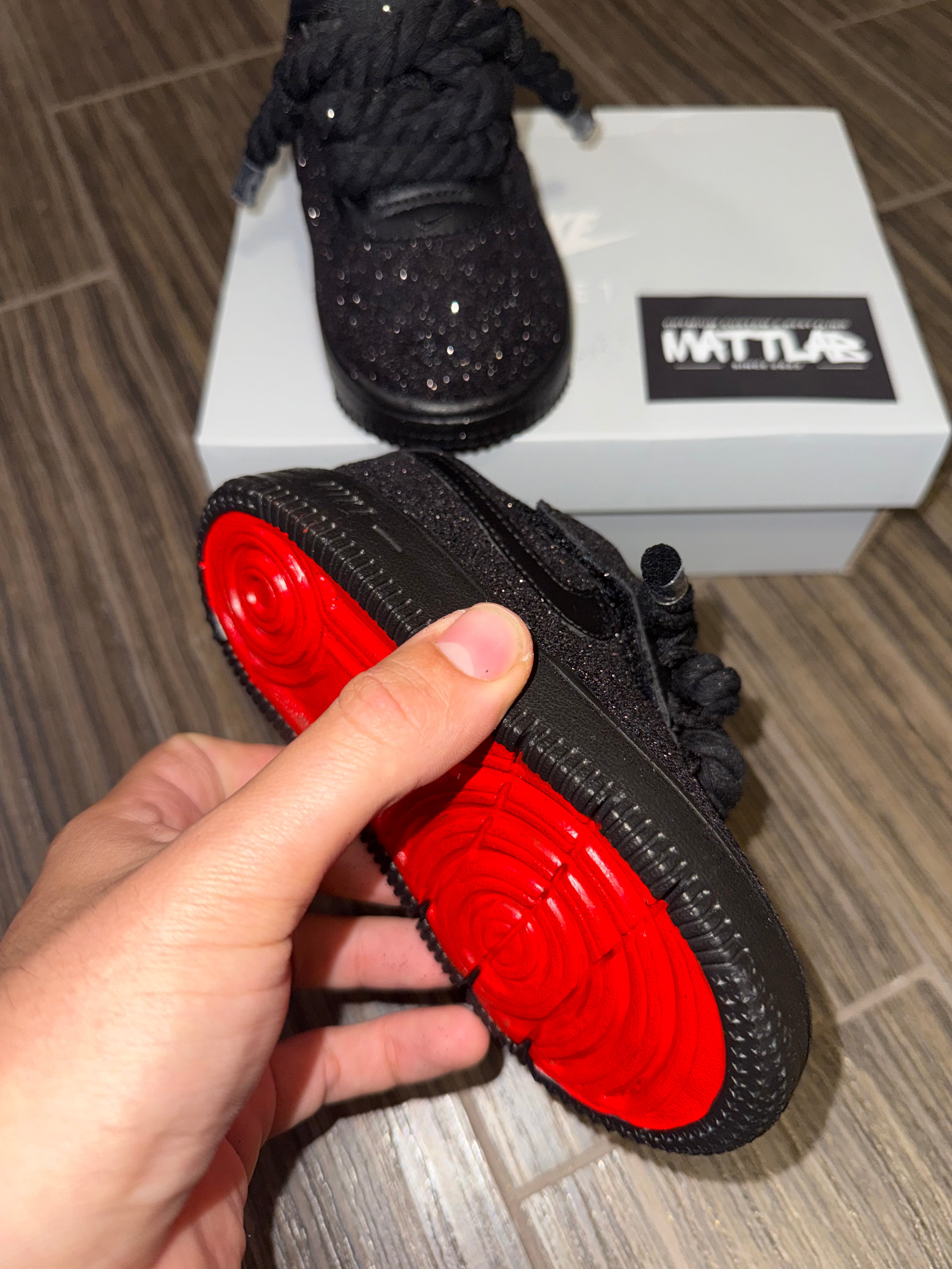 Airforce 1 Baby Glitter Rope