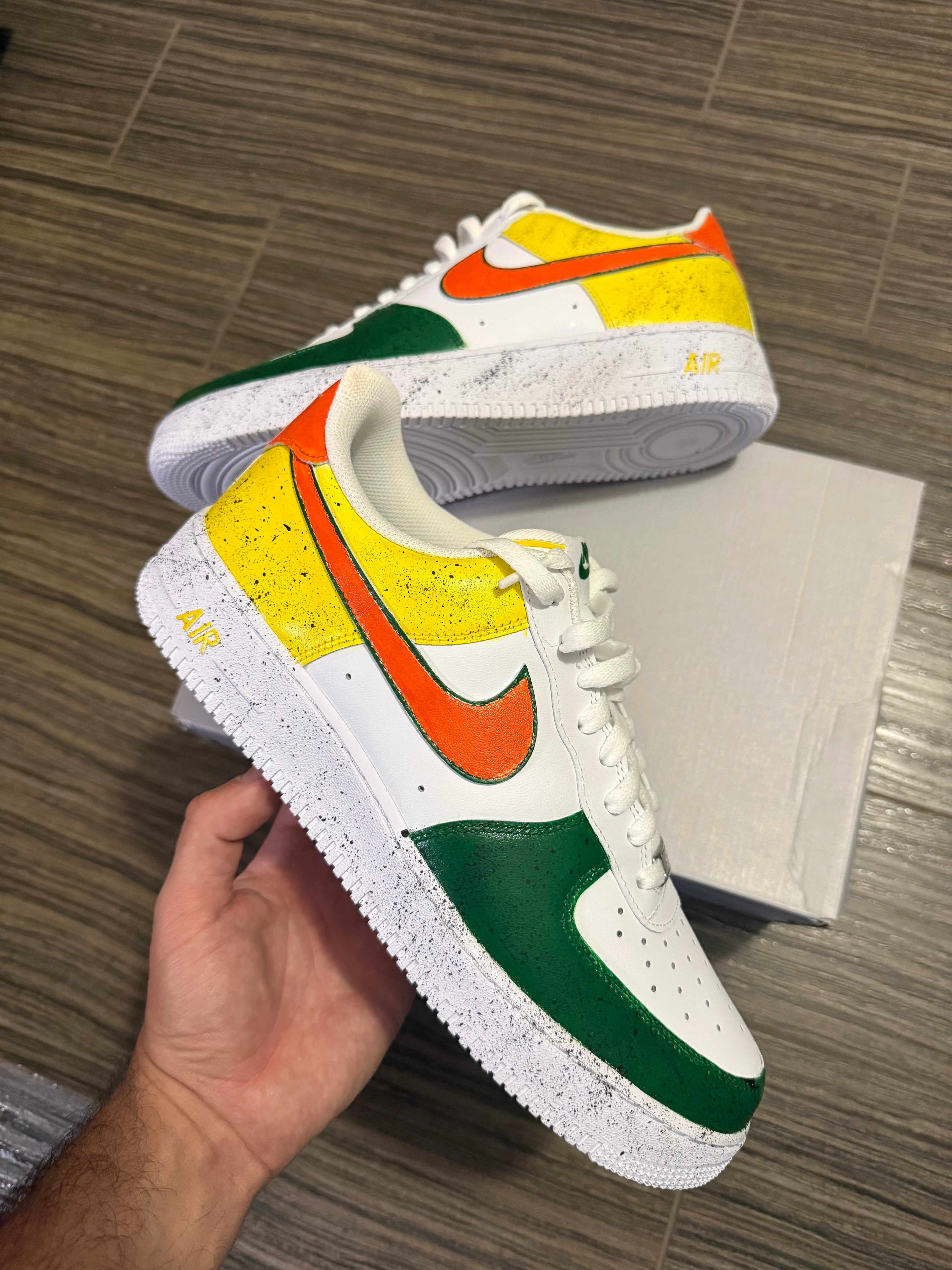 Nike Air Force 1 Custom “Tropical Splash”