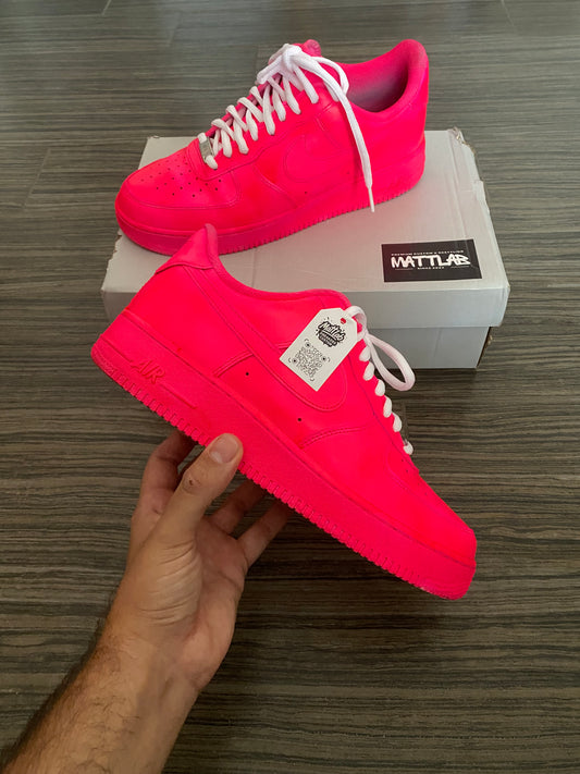 💖 Air Force 1 Custom “Pink Flare” ⚡