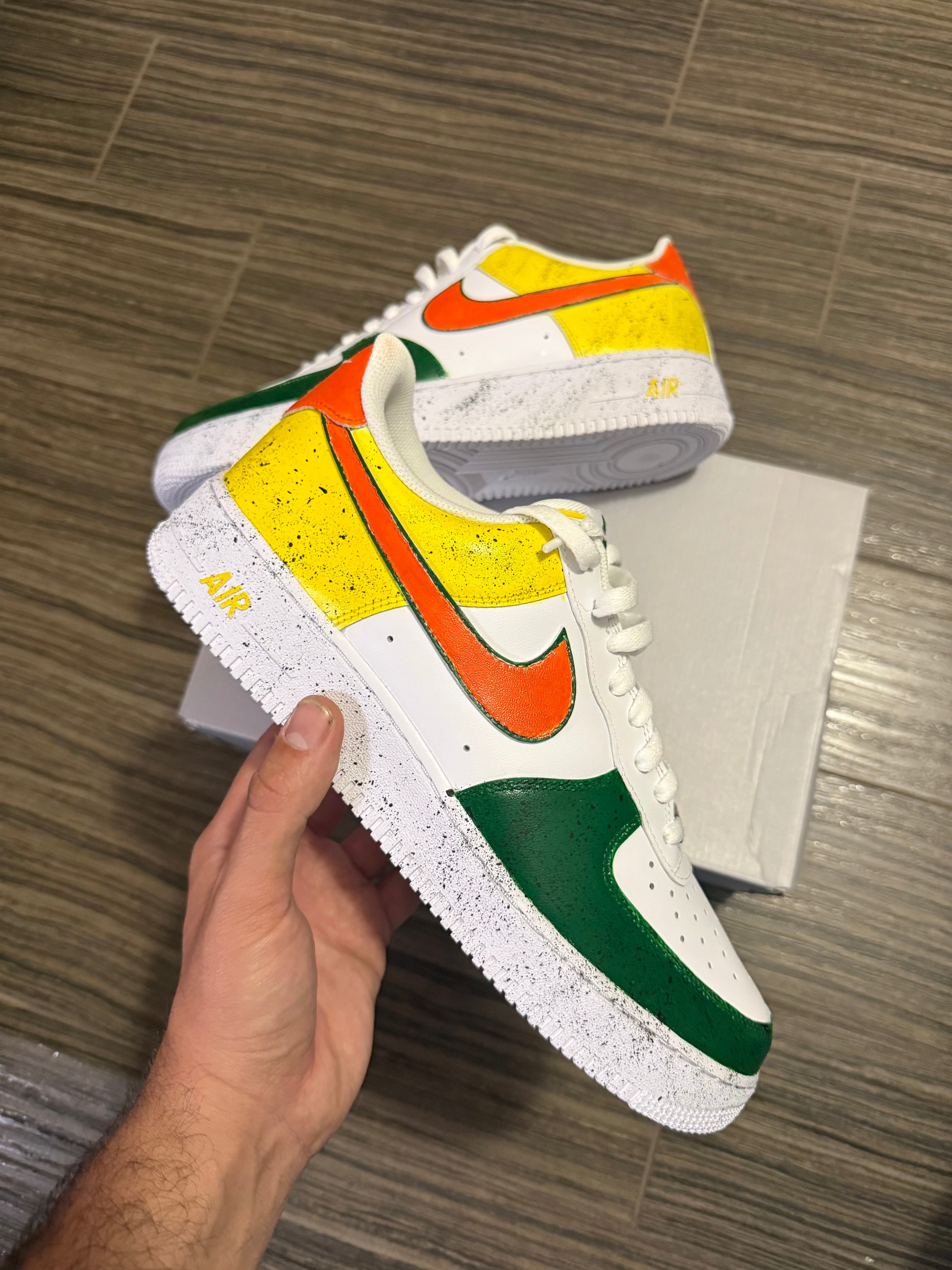 Nike Air Force 1 Custom “Tropical Splash”