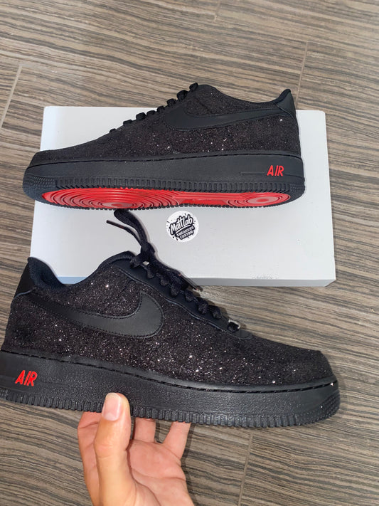 Airforce Glitter Red Sole ❤️✨