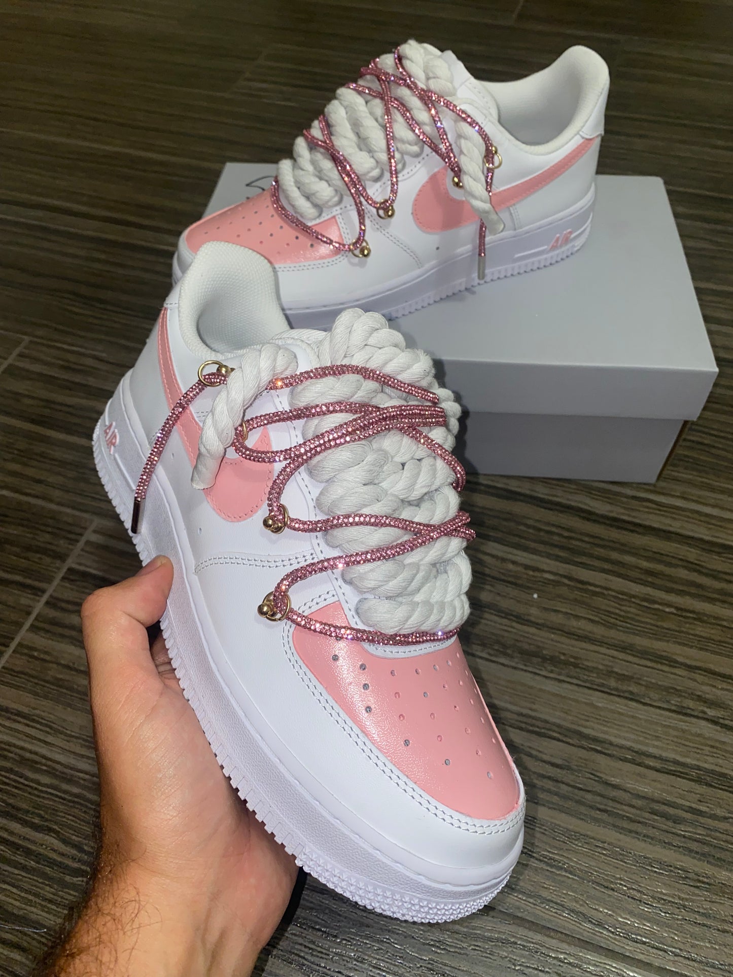 ✨ Air Force 1 “Pink Luxury Rope” ✨