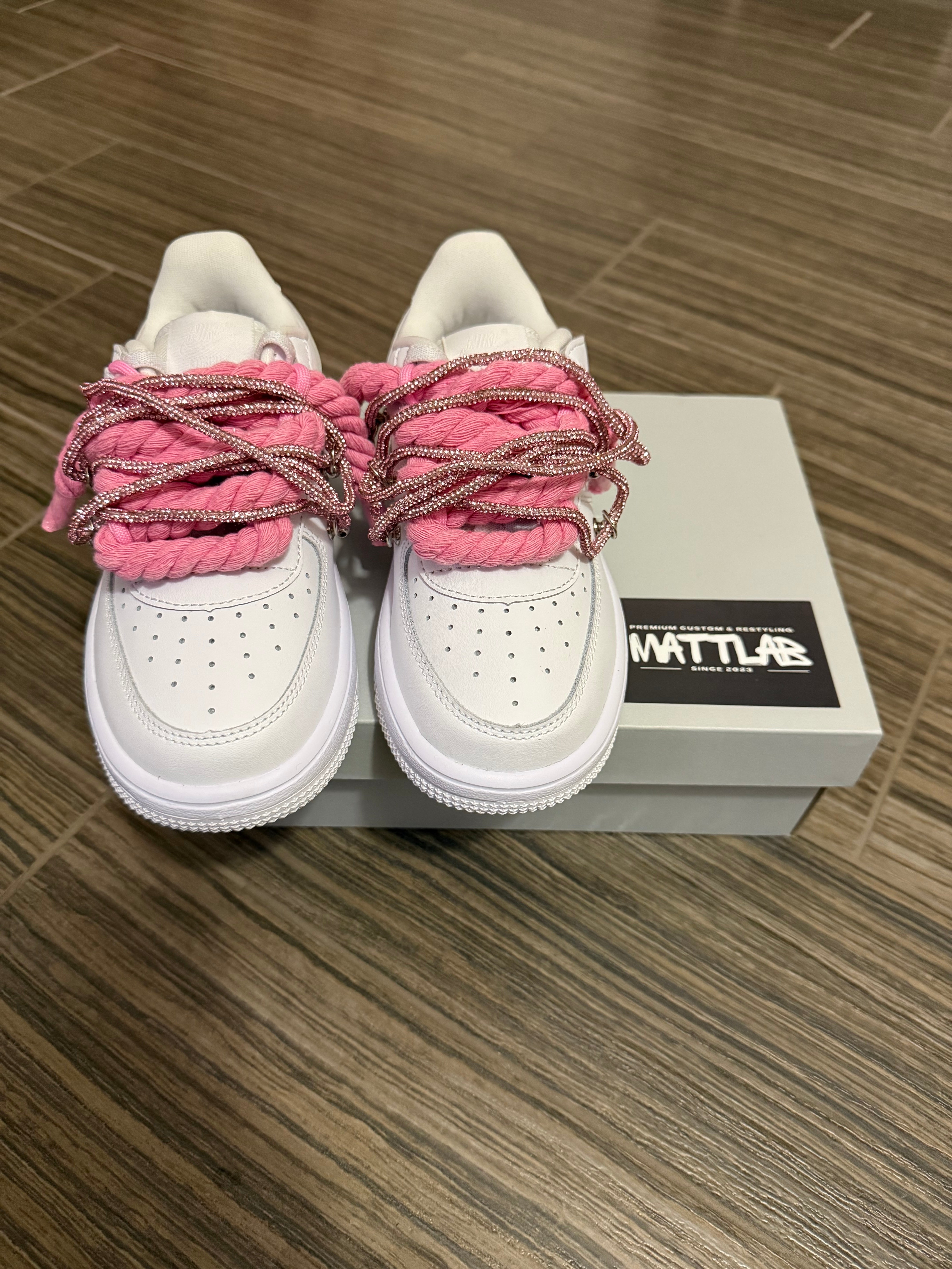 Airforce Kids Pink Swarovski ✨