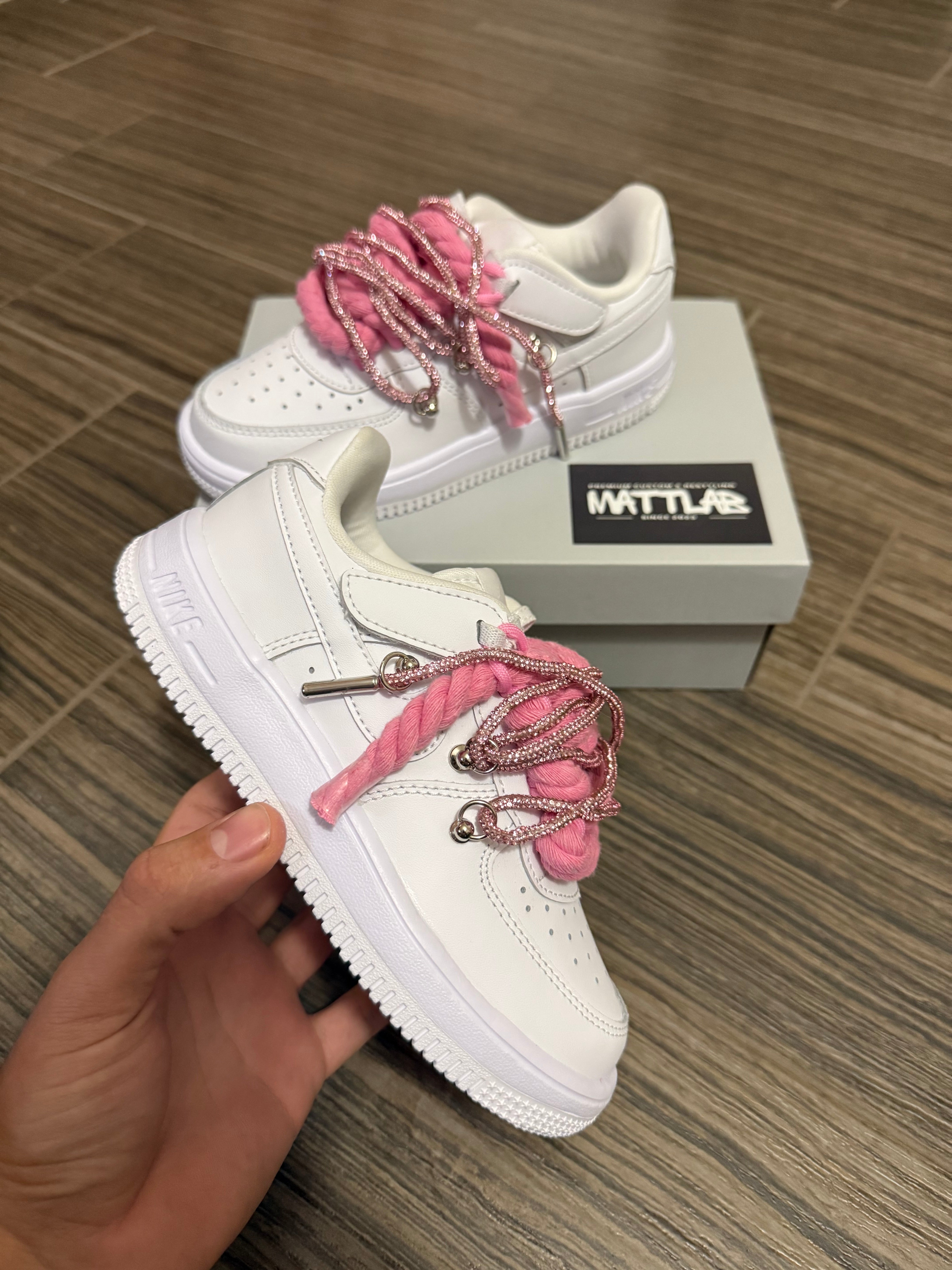 Airforce Kids Pink Swarovski ✨