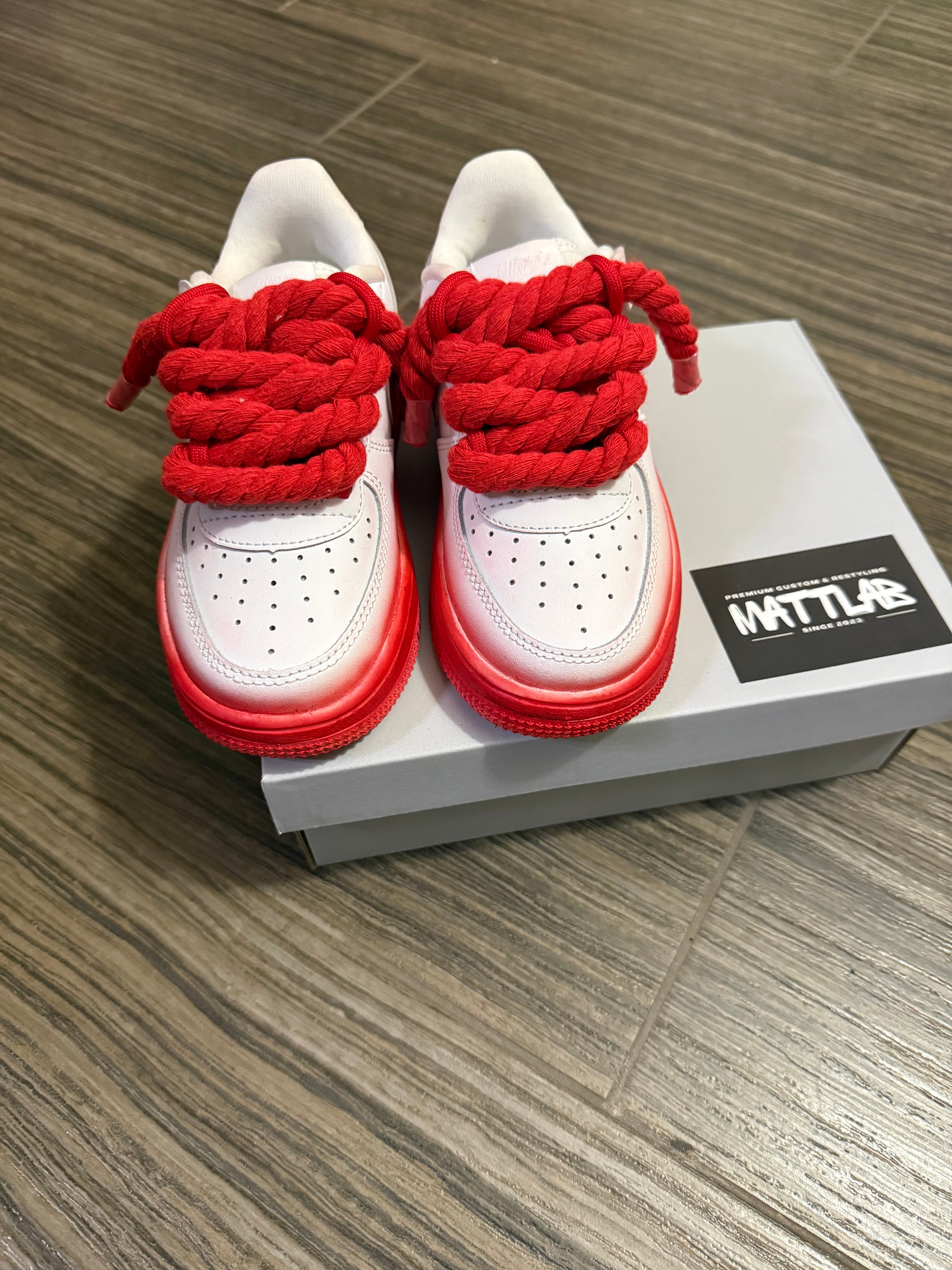 Airforce Kids Diamante Rosso ✨