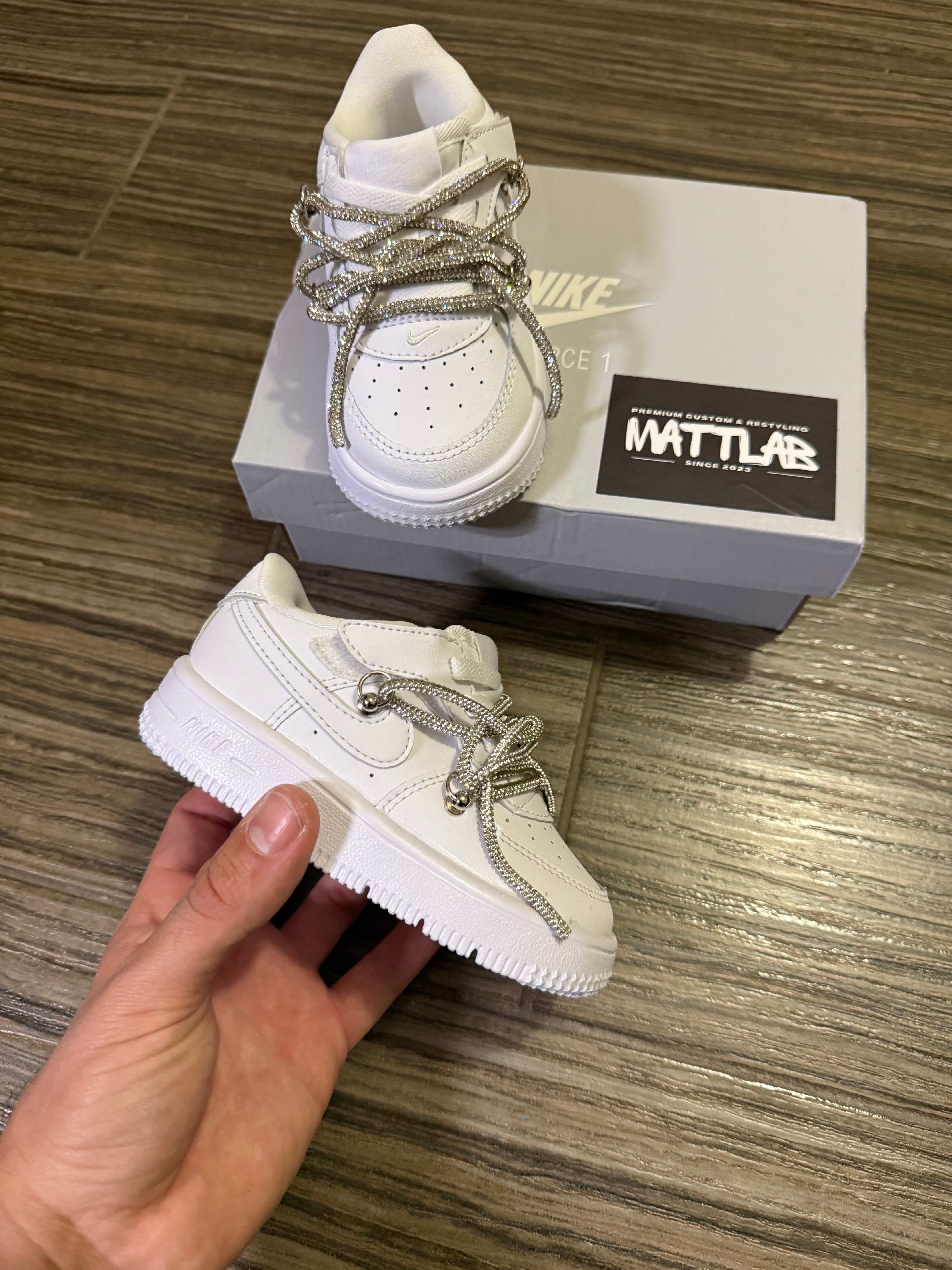 Airforce 1 baby Swarovski Classic ✨