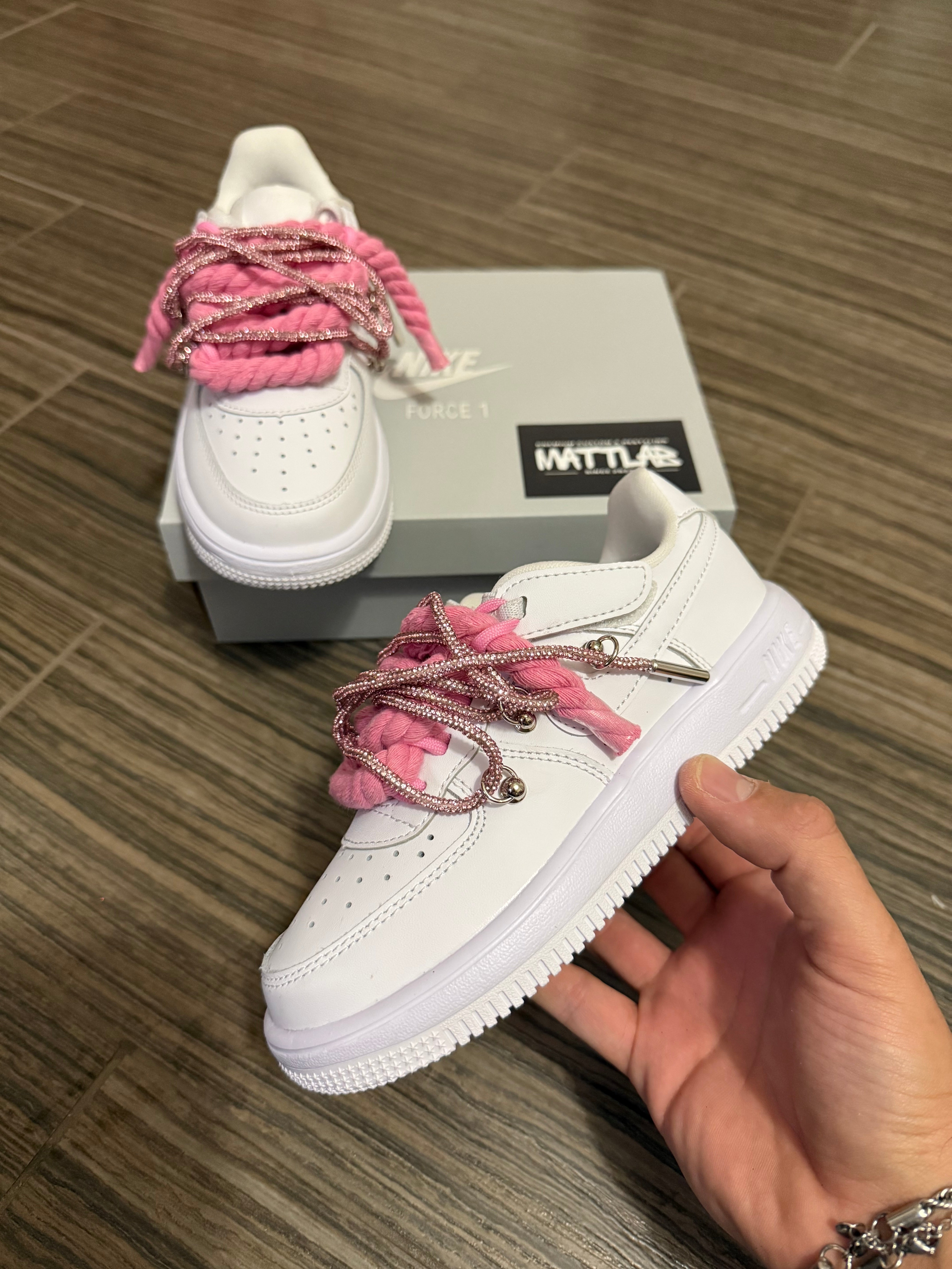 Airforce Kids Pink Swarovski ✨