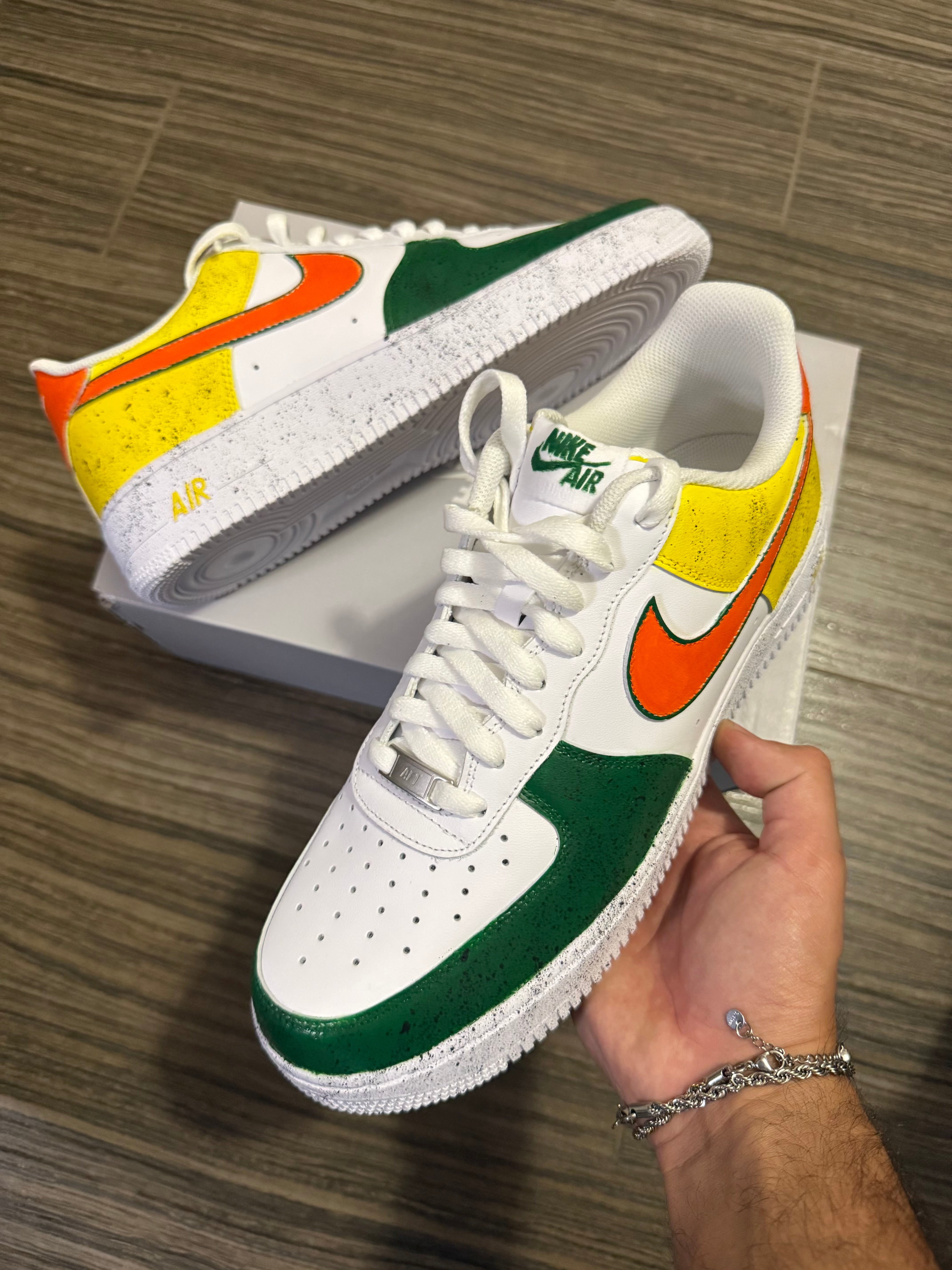 Nike Air Force 1 Custom “Tropical Splash”