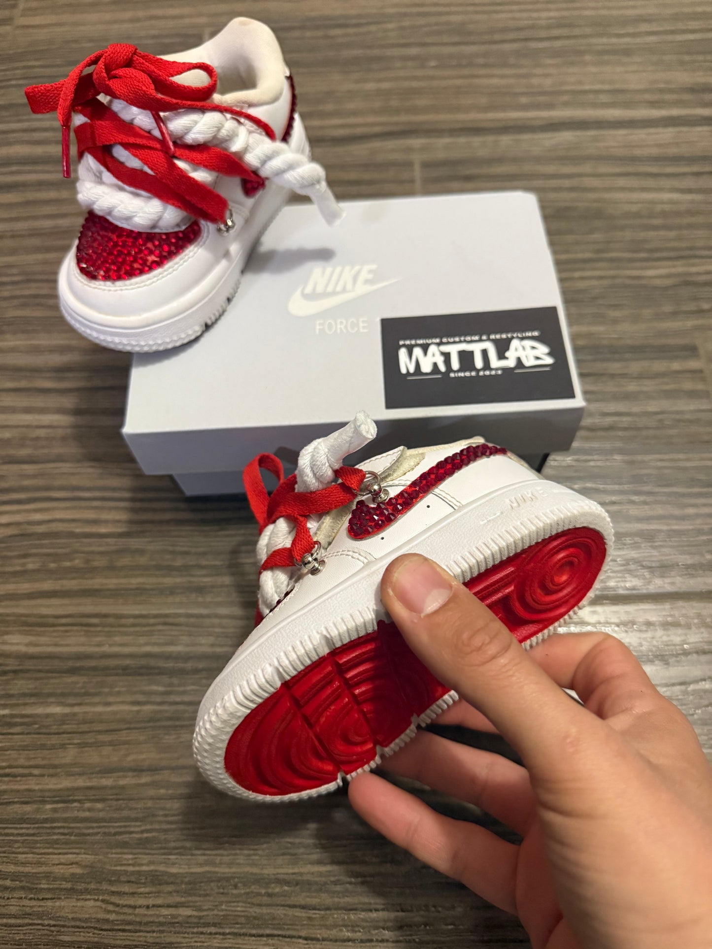 Airforce 1 baby Diamante ✨